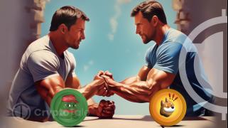 PEPE 和 BONK 争夺模因币霸权，压倒埃隆·马斯克炒作的 DOGE