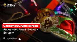 12 月 25 日加密货币综述：圣诞节期间加密货币价格保持稳定