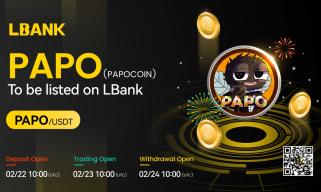LBank交易所将于2024年2月23日上线PAPOCOIN（PAPO）