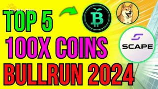 2024 年の強気相場の可能性が高い仮想通貨 – $DOGE20、$GBTC、$5SCAPE、$OP、$ARB
