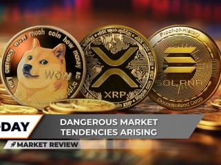 隠されたドージコイン (DOGE) の成長シグナル、XRP は底値を下回る、ソラナ (SOL) は思っているより安全