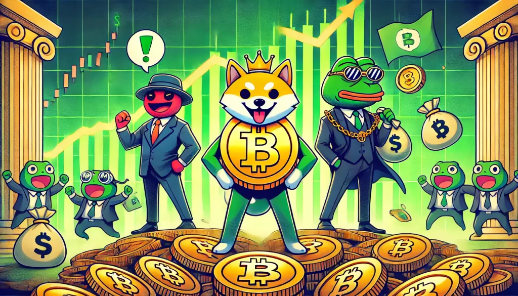 排名前三的 Meme 币：从 586,888% 的收益到庞大的社区！