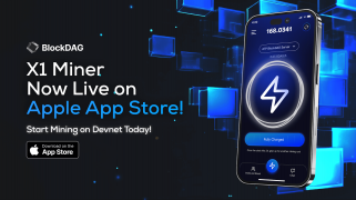 BlockDAG 通过 AppStore 上的 X1 Miner 应用程序获得了无与伦比的信任，预售筹集了 5740 万美元；专家看好SHIB和DOGE