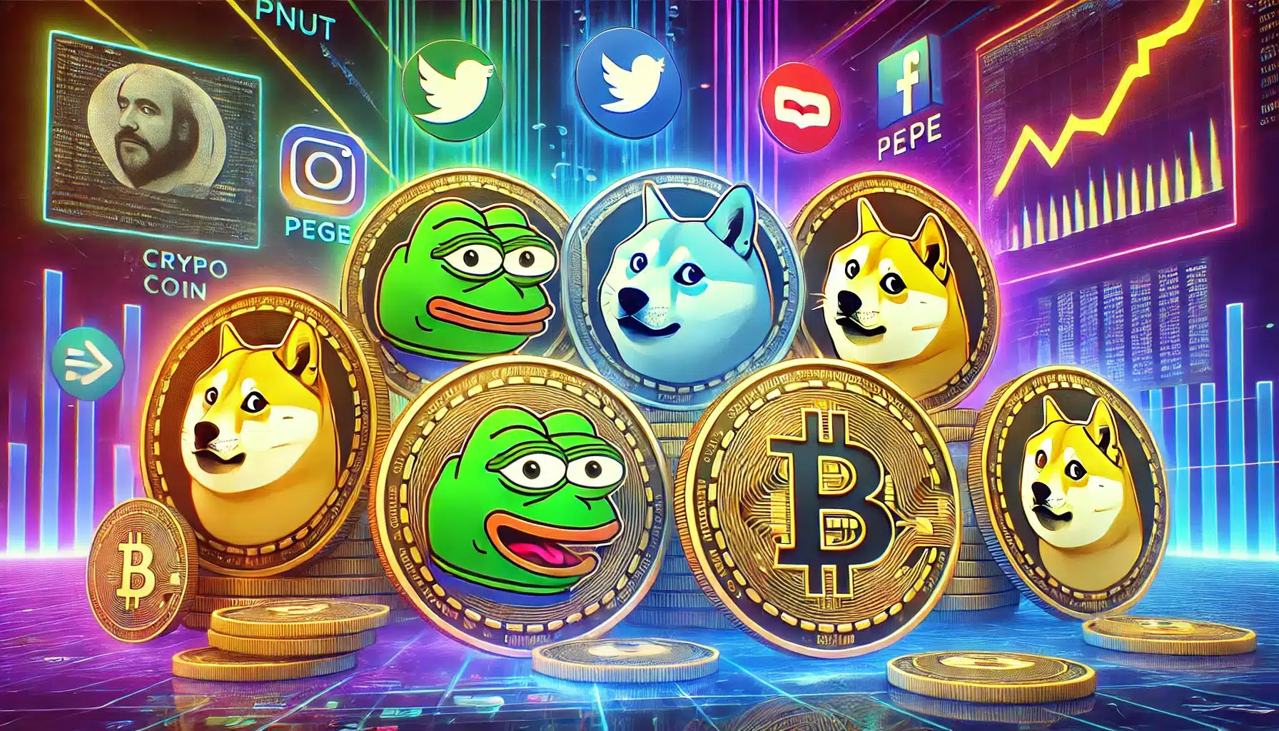 6 Meme Coins Taking Over Social Media: Santiment Report